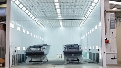 Marine & Yacht Paint Booth