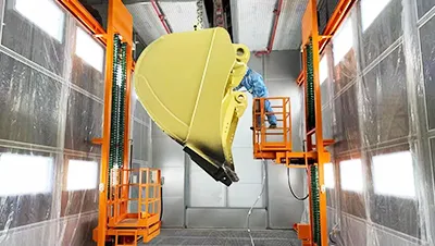 Large Equipment Paint Booth