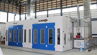 Enclosed Paint Booths