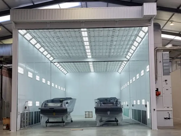 Marine & Yacht Paint Booth
