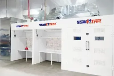 Open Face Paint Booth