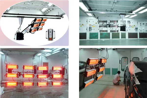 Infrared Paint Curing Lamp