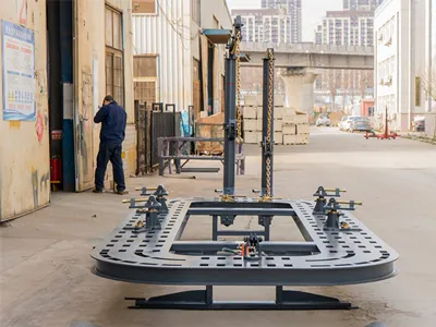 Side Tilt Platform Frame Straightener